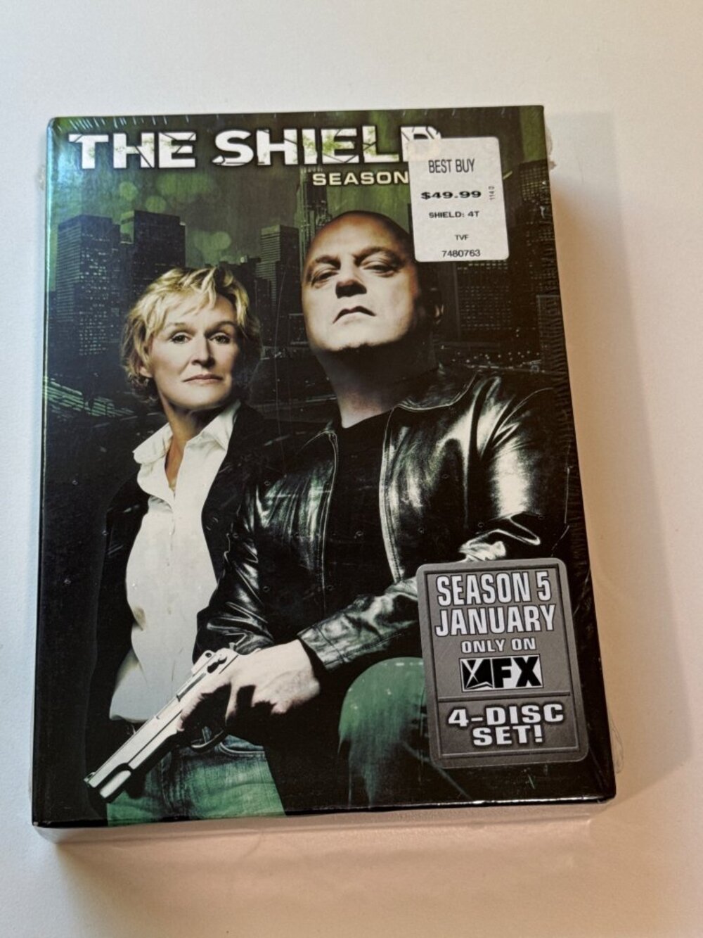 The Shield Season 4 DVD Set 4-Disc FX Crime Drama Series Sealed